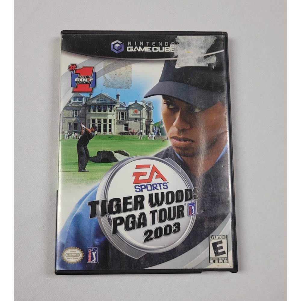 Tiger Woods Pga Tour 2003 (Nintendo GameCube, 2002) Video Game Tested No Manual